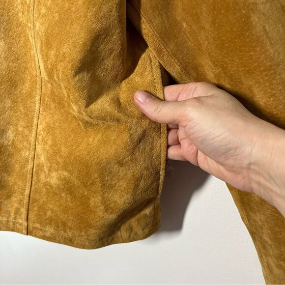Kimchi Blue for Urban Outfitters NWT Women's Size XL Tan Sharona Suede Jacket - Picture 13 of 16